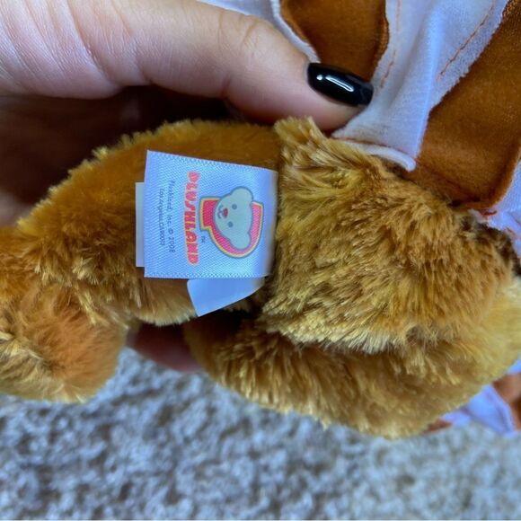 NWT Vtg 2008 University Of Texas Brown Bear 8” Cheerleader Football Stuffed - Picture 3 of 7